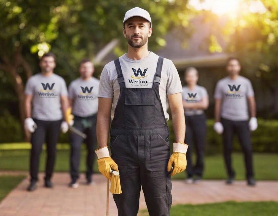 Mann mit grauen Haaren und Bart, lächelt in einer Werkstatt mit Holzarbeiten.
